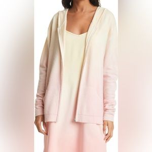 NWT Nicole Miller Cashmere Hoodie Cardigan size S